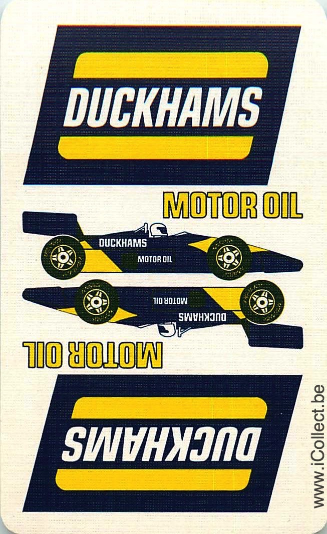 Single Swap Playing Cards Motor Oil Duckmans Oils (PS22-02A)